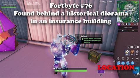 Fortbyte Location Found Behind A Historical Diorama In An