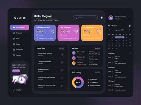 Task Management Dashboard Design Behance