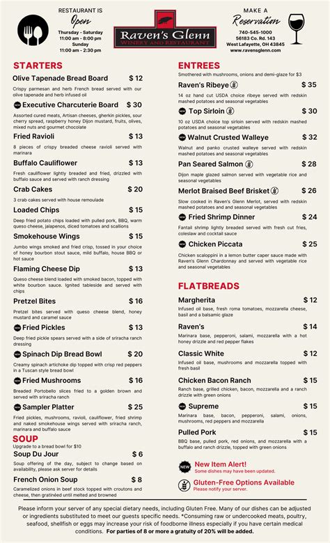 Fine Dining in Ohio — Explore Our Menu