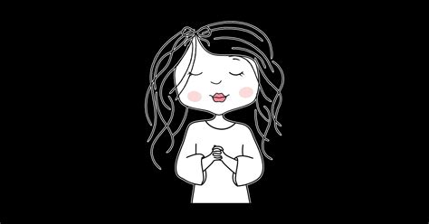 Little Girl Prayer Prayer Day Sticker Teepublic