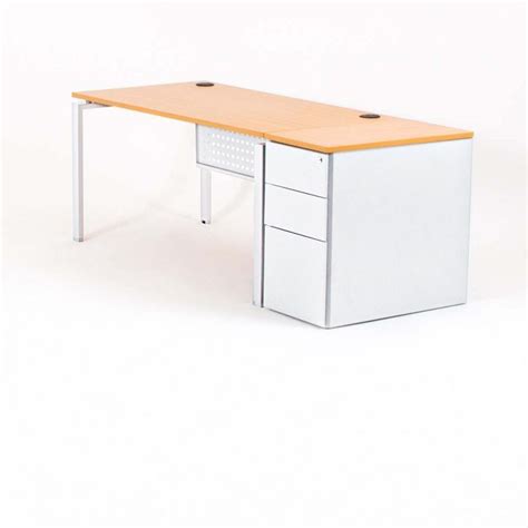 Bureau Droit OPTIMUM Caisson Hauteur Bureau BDMobilier