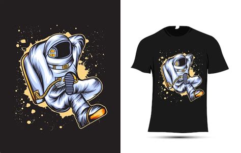 Premium Vector Astronout Illustration