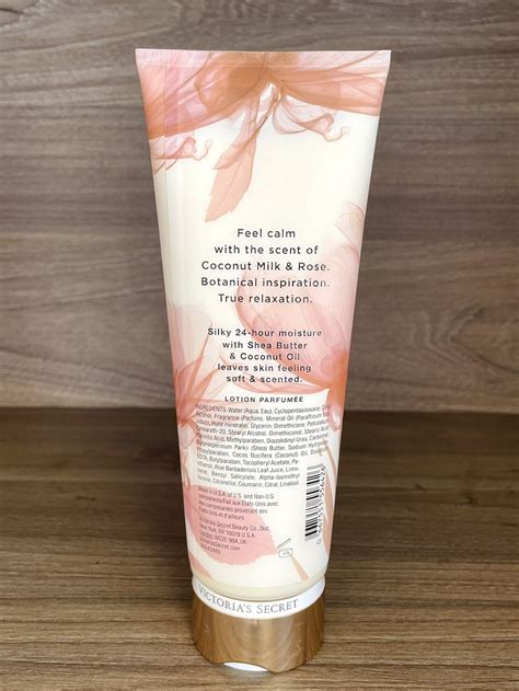 Creme Hidratante Coconut Milk And Rose Calm Victorias Secret Lotion