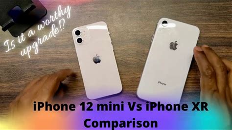 Iphone 12mini Vs Iphone Xr Comparison Review Tamil Youtube