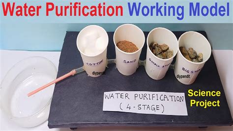 Water Purification Purifier Working Model Waste Management Inspire