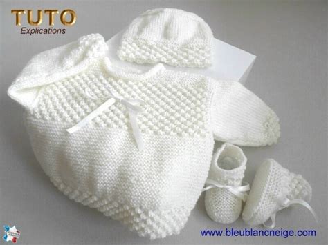 Tuto Tricot B B Tutoriel Patron Layette Bb Tricoter Pdf