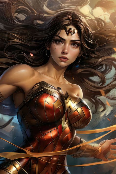 640x960 Iconic Wonder Woman Artwork Iphone 4 Iphone 4s Hd 4k