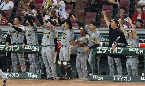 阪神、18年ぶりアレへgo！！マジック「29」点灯 広島との接戦制した― スポニチ Sponichi Annex 野球