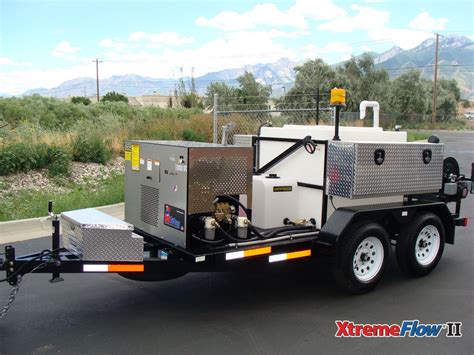 Cold Water Trailer Mounted Jetter Hydraulic Reel Trailer Jetters