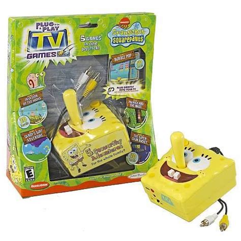 Spongebob Squarepants Plug & Play 5-in-1 TV Game - Jakks Pacific - SpongeBob SquarePants - Video ...