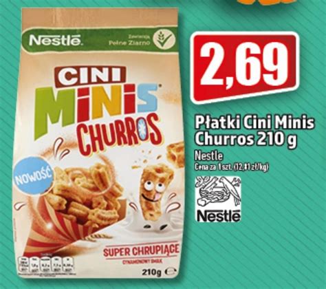 Archiwum Nestl Cini Minis Churros P Atki Niadaniowe G Topaz