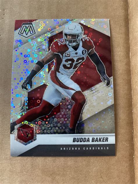 2021 Panini Mosaic No Huddle Mosaic Silver Prizm Budda Baker 13 EBay