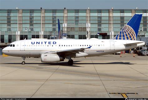 N837ua United Airlines Airbus A319 131 Photo By Donato Bolelli Id