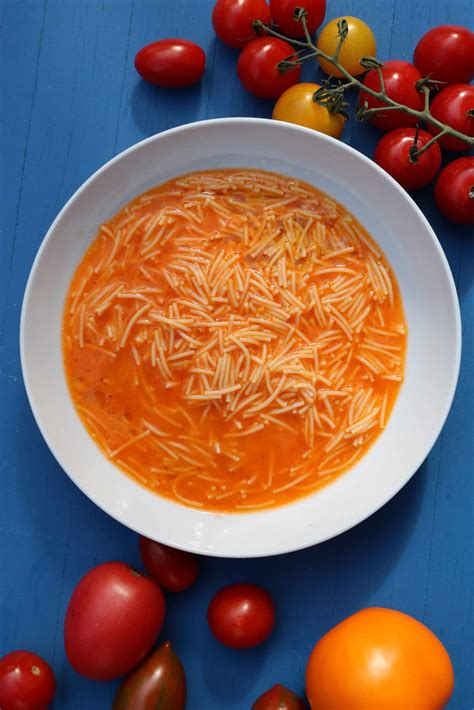 Tomato Vermicelli Soup By Zaatar And Zaytoun Lebanese Recipes