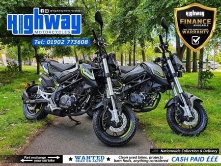 BENELLI NEW 2023 BENELLI TORNADO TNT 125 CC CBT LEARNER LEGAL NAKED