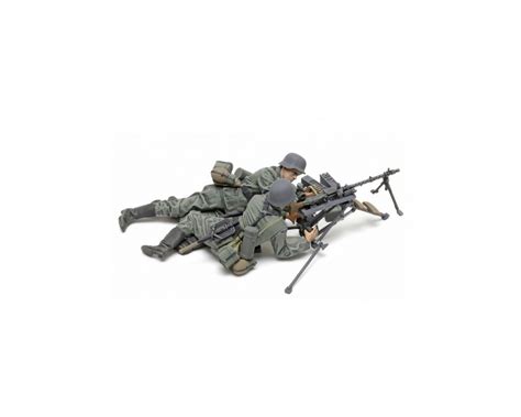 Tamiya Military Miniatures German Machine Gun Team Mid Wwii