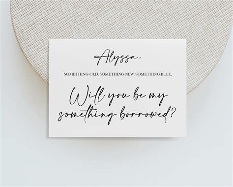 Something Blue, Something Borrowed, Something Old, Something New