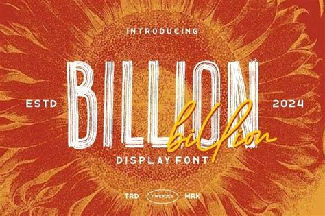 Billion: download for free and install for your website or Photoshop.