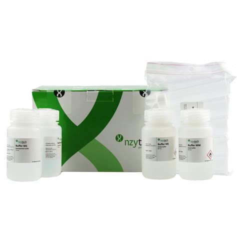 Kit de reactivos plasma MB051 NZYTech solución tampón resina