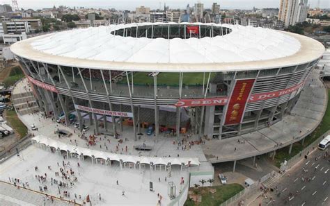 Regi O Da Arena Fonte Nova Em Salvador Mant M Movimento Intenso