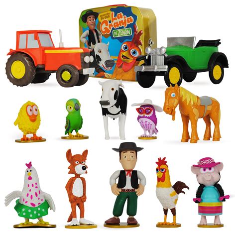 Buy La Granja De Zenon Set De Figuritas De Acci N Y Aventura Para