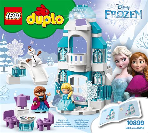 Instrukcja Lego Set Duplo Zamek Z Krainy Lodu