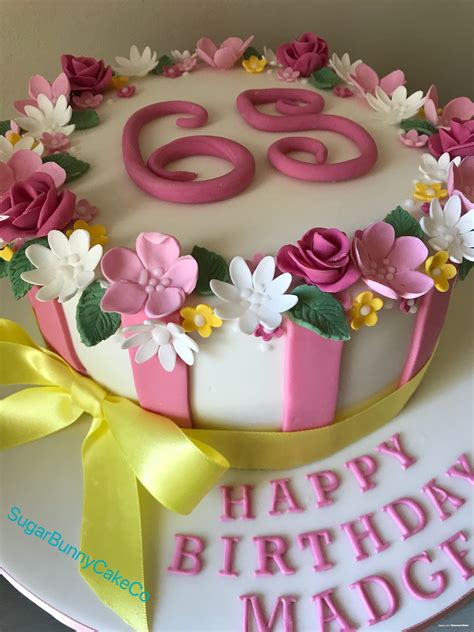 65th birthday cake decorating ideas - Jeannine Cantrell