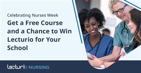 Get Your Free Lecturio Course For Nurses Week 2024