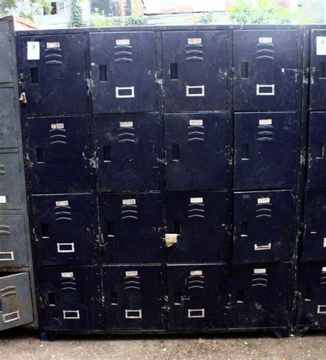 16 Doors Steel Locker 16 Doors Steel Locker HMR Shop N Bid