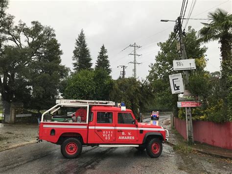 ALERTA LARANJA Mau tempo Proteção Civil já registou 98 ocorrências