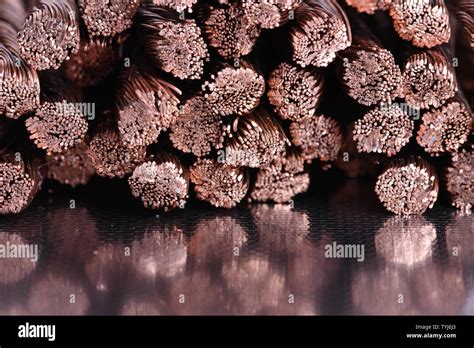 Copper Wire Industry Market Of Raw Materials Stock Photo Alamy