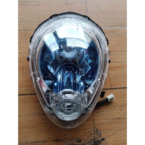 Honda Scoopy Headlight Hma Thailand Made Bluish Clear Finish Shopee