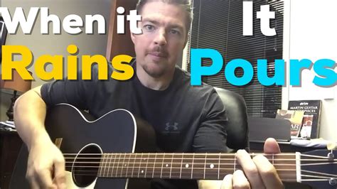 When It Rains It Pours | Luke Combs | Beginner Guitar Lesson - Guitar ...