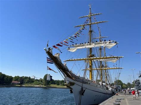 Segelschulschiff Gorch Fock Open Ship Marinestützpunkt Kiel We love Kiel