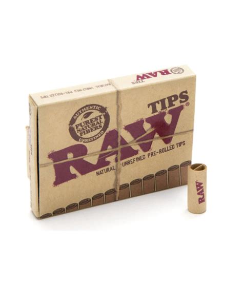 Raw Pre Rolled Tips Pack Glassology