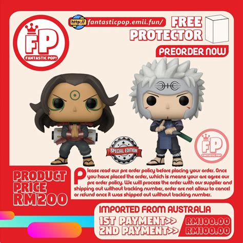 Funko Pop Animation Naruto Shippuden Hashirama And Tobirama