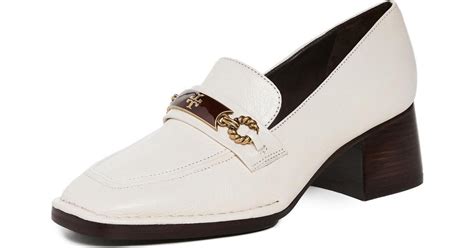 Tory Burch Perrine Heel Loafers Perfect Se Pris