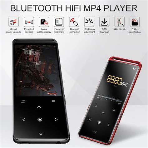 BENJIE M6 Bluetooth 5 0 Lossless MP3 Player 16GB HiFi Portable Audio