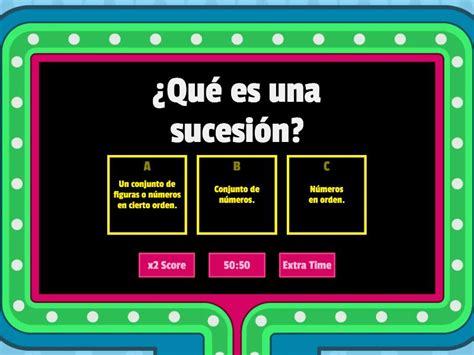 Sucesiones Do Gameshow Quiz