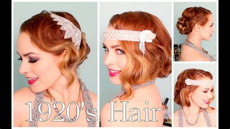 1920s Faux Bob And Updo Tutorial Youtube