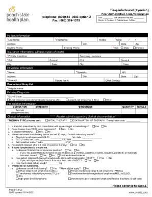 Fillable Online Magellan Rx Management Prior Authorization Request Form ...