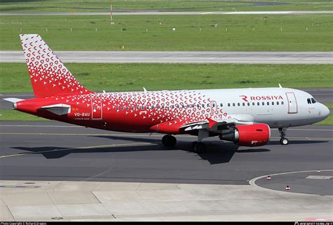 VQ BAU Rossiya Russian Airlines Airbus A319 111 Photo By Richard