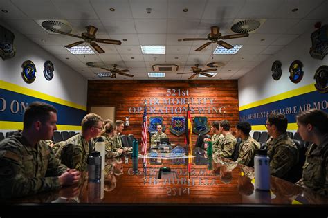 USAFA Cadets Visit 521 AMOW During Summertime Operations Air Force