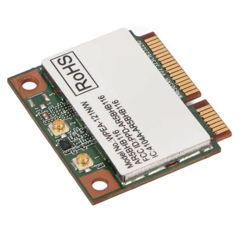 Qqmora carte WiFi mini PCIE Carte réseau AR9382 2 4 5GHz 300Mbps