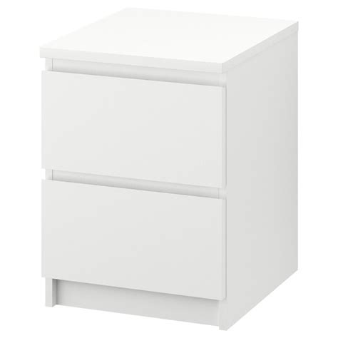 Тумба прикроватная IKEA MALM МАЛЬМ, 40x48x55 см - купить по выгодной ...