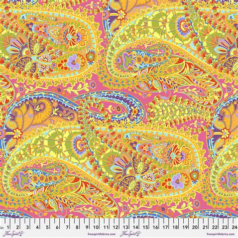 Kaffe Fassett Paisley Jungle Lime August 2022 884424009081