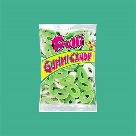 Rondelle Pomme Trolli 1 Kg Marlie Confiseries