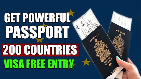 Get World Most Powerful Passport And Visa Free Travel In Countries