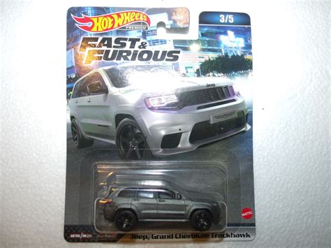 Hot Wheels Premium Fast Furious Jeep Grand Cherokee Trackhawk