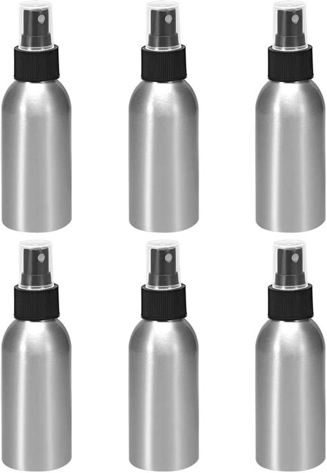 Uxcell 6pcs 17oz50ml Aluminium Spray Bottle With Black